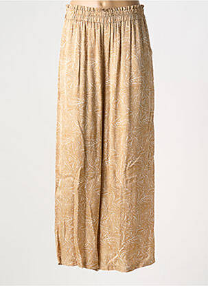 Pantalon larg bej PAKO LITTO femeie