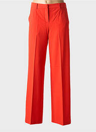 Pantalon drept elasticitate mărime normală roșu B.YOUNG femme