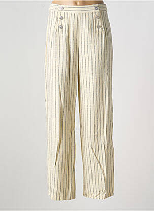 Pantalon drept bej VILA femeie