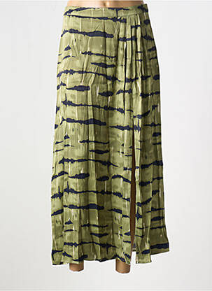 Fustă lungă verde VILA femeie