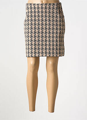 Fustă scurtă negru ICHI femeie