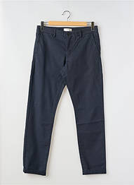 Pantalon chino talie joasă talie joasă albastru IKKS femeie