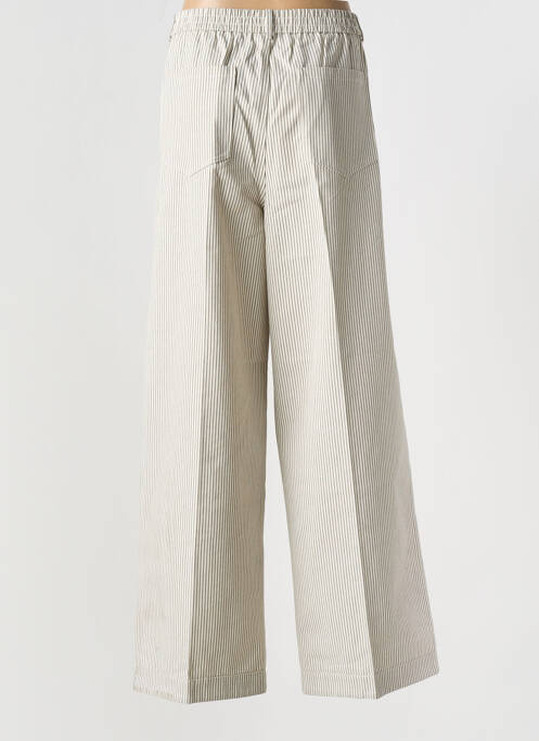 Pantalon larg gri GRACE & MILA femeie