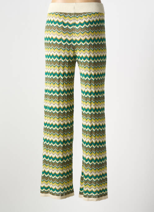 Pantalon drept verde VILA femeie