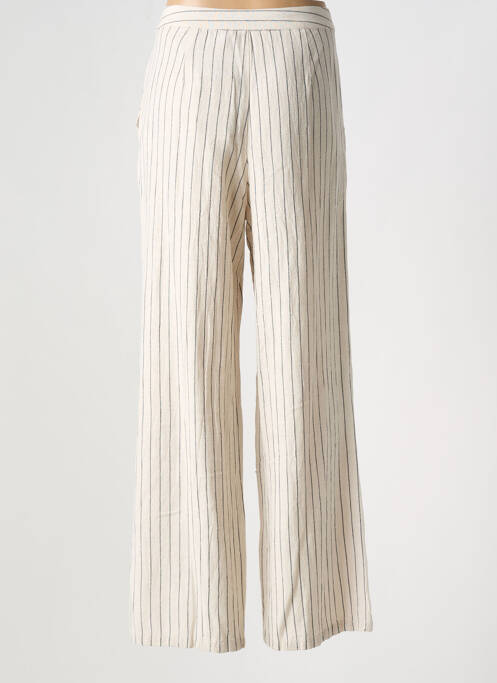 Pantalon larg bej LA PETITE ETOILE femeie