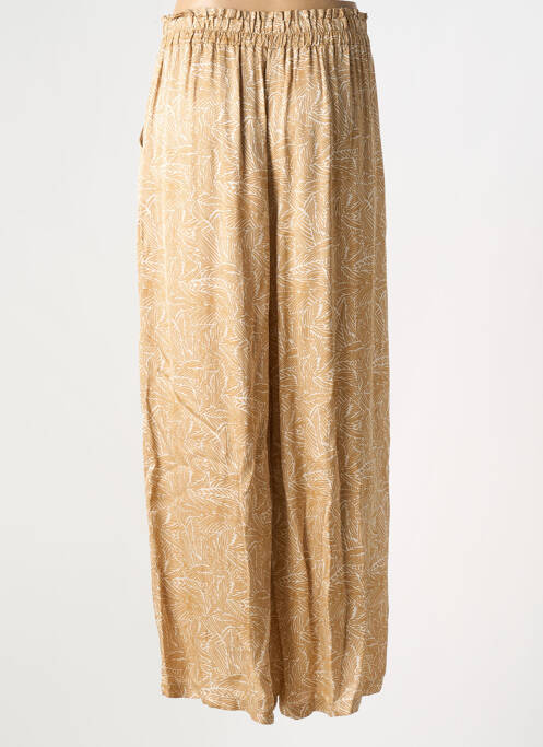 Pantalon larg bej PAKO LITTO femeie