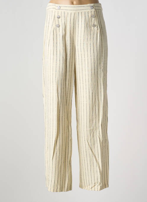 Pantalon drept bej VILA femeie