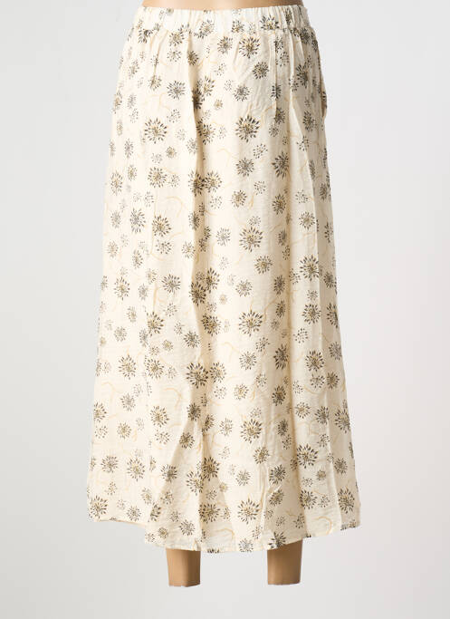 Fustă lungă bej VILA femeie