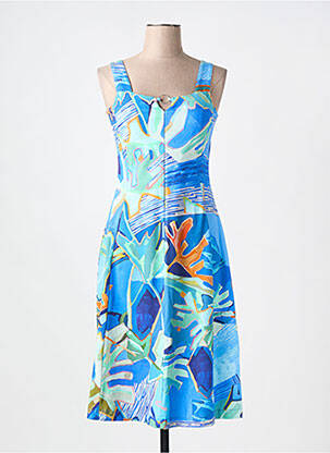 Rochie midi albastru DOLCEZZA femeie