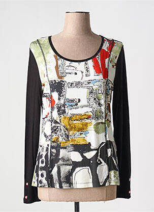 Tricou mâneci lungi mâneci lungi negru DOLCEZZA femeie