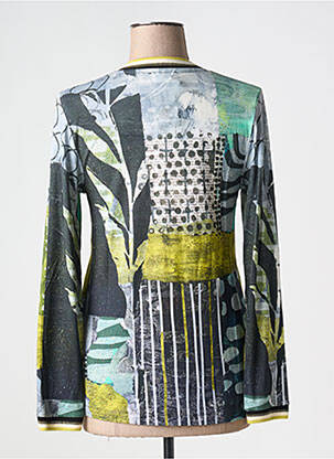 Tricou mâneci lungi mâneci lungi verde DOLCEZZA femeie