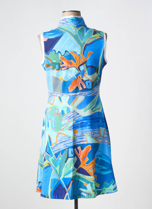 Rochie midi albastru DOLCEZZA femeie