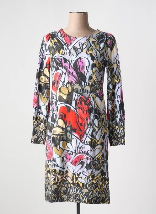 Rochie midi alb DOLCEZZA femeie