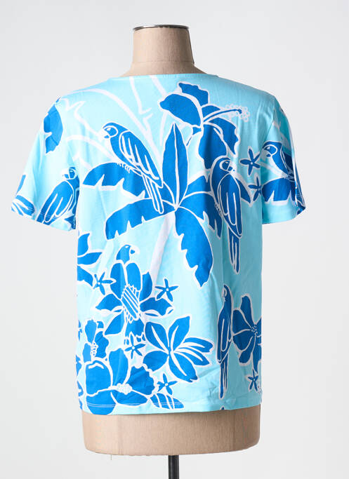 Tricou albastru LEO & UGO femeie