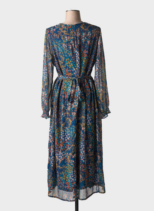 Rochie lungă albastru JULIE GUERLANDE femeie