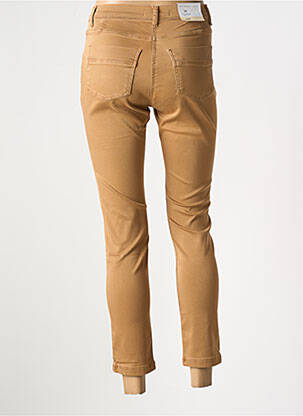 Pantalon slim țesătură poplin mărime normală bej BETTY BARCLAY femeie