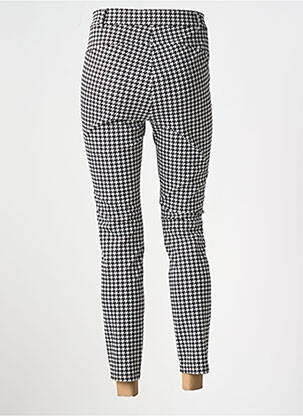 Pantalon 7/8 talie înaltă talie înaltă negru TUZZI femeie