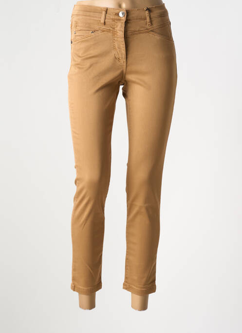 Pantalon slim bej BETTY BARCLAY femeie