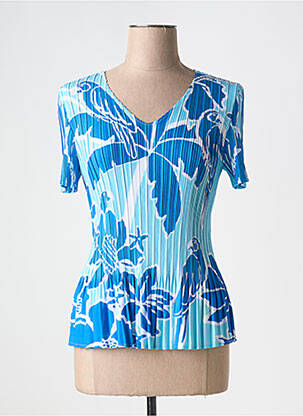 Tricou albastru LEO & UGO femeie