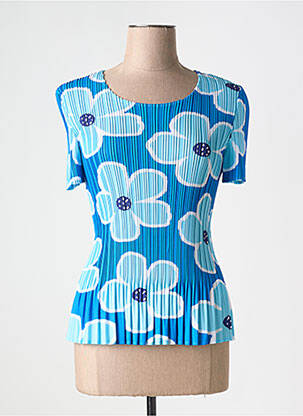 Tricou albastru LEO & UGO femeie