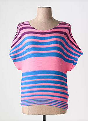 Tricou roz LEO & UGO femeie