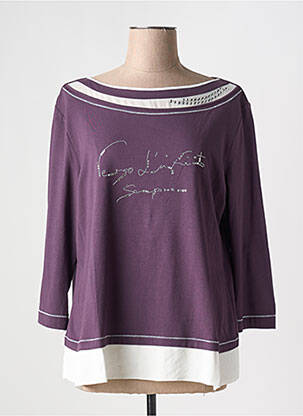 Tricou violet ELISA CAVALETTI femeie