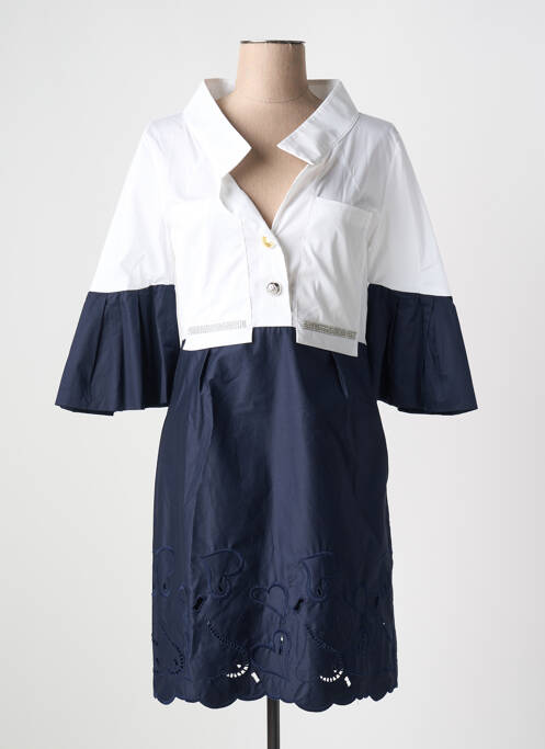 Rochie midi albastru ELISA CAVALETTI femeie