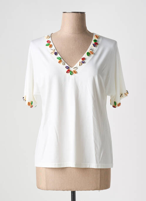 Tricou alb LEO & UGO femeie