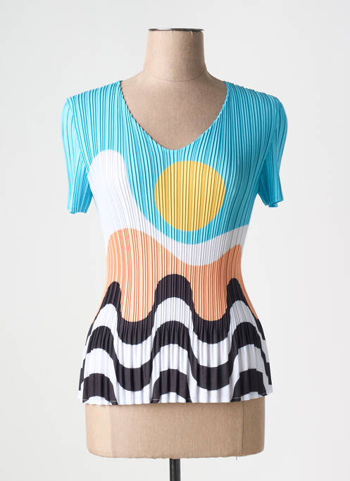 Tricou albastru LEO & UGO femeie