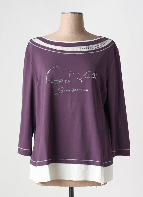 Tricou violet ELISA CAVALETTI femeie