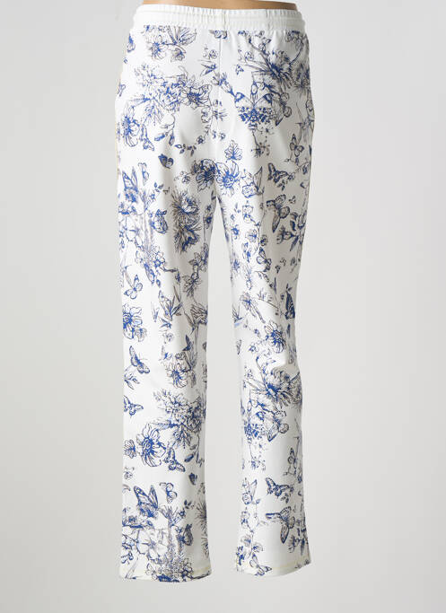 Pantalon slim alb LEO & UGO femeie