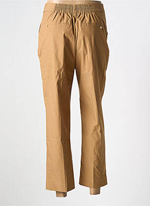 Pantalon 7/8 țesătură poplin mărime normală maro LOLA CASADEMUNT femeie