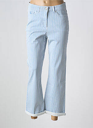 Blugi cu croială dreaptă albastru RECOVER C.C. femeie