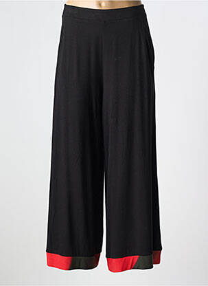 Pantalon larg buzunare mărime normală negru OZAI N KU femeie