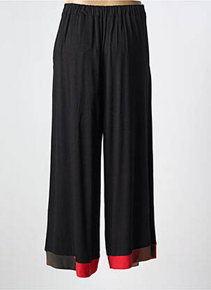 Pantalon larg buzunare mărime normală negru OZAI N KU femeie