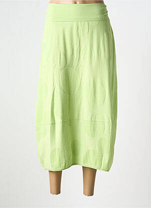 Fustă lungă verde VETONO femeie