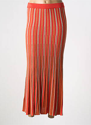 Fustă lungă portocaliu SURKANA femeie