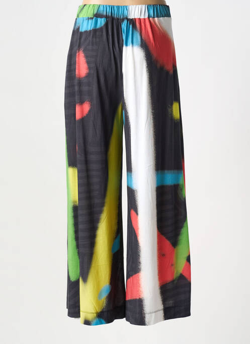 Pantalon larg negru OZAI N KU femeie