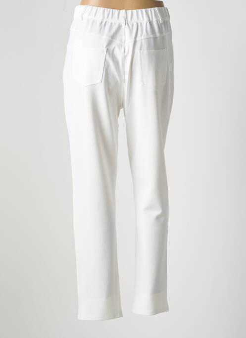 Pantalon slim bej LEO & UGO femeie