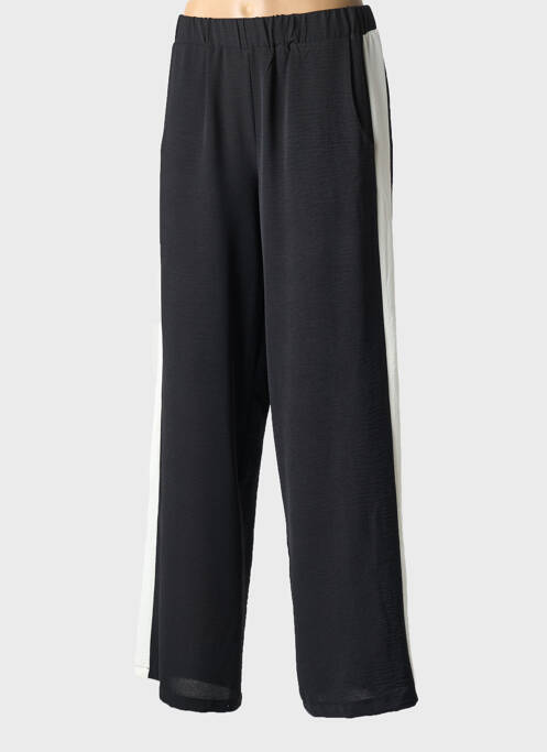 Pantalon drept negru REVER MILE femeie