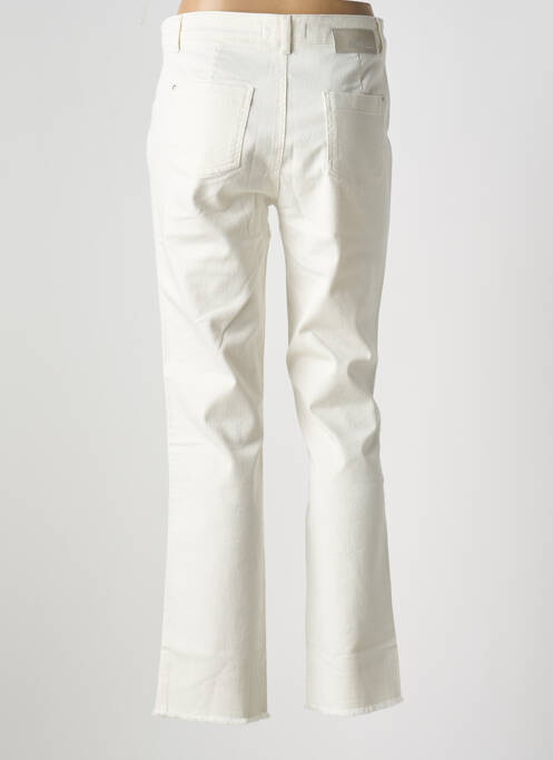 Blugi cu croială dreaptă bej EVA KAYAN femeie