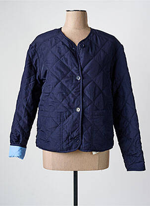 Geacă matlasată albastru JULIE GUERLANDE femeie