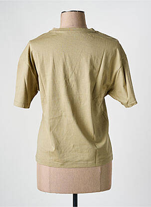 Tricou serigrafie mâneci scurte verde ESPRIT femeie