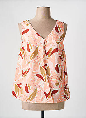 Top portocaliu C'EST BEAU LA VIE femeie