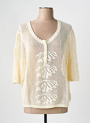 Pulover bej C'EST BEAU LA VIE femeie