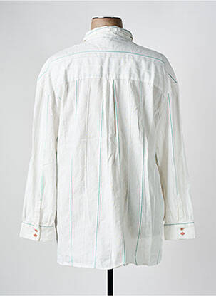 Cămașă țesătură crep mâneci lungi alb WHITE STUFF femeie