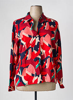 Cămașă roșu C'EST BEAU LA VIE femeie