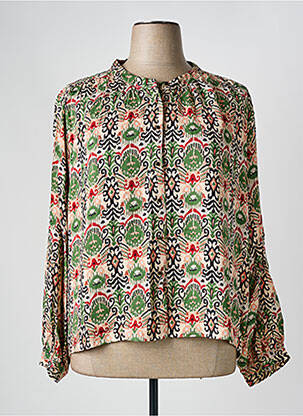 Cămașă verde C'EST BEAU LA VIE femeie