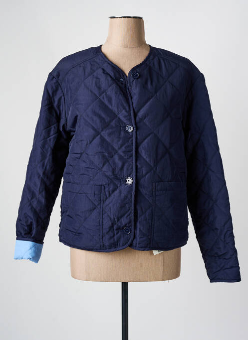 Geacă matlasată albastru JULIE GUERLANDE femeie