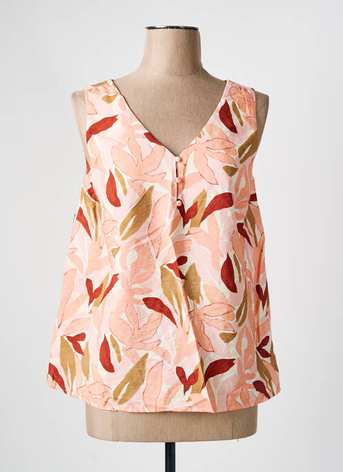 Top portocaliu C'EST BEAU LA VIE femeie